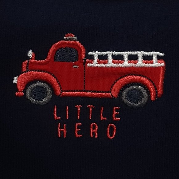 ❄️ 6-12m | Carter's | "Little Hero" Bodysuit/Onesie - Picture 2 of 5